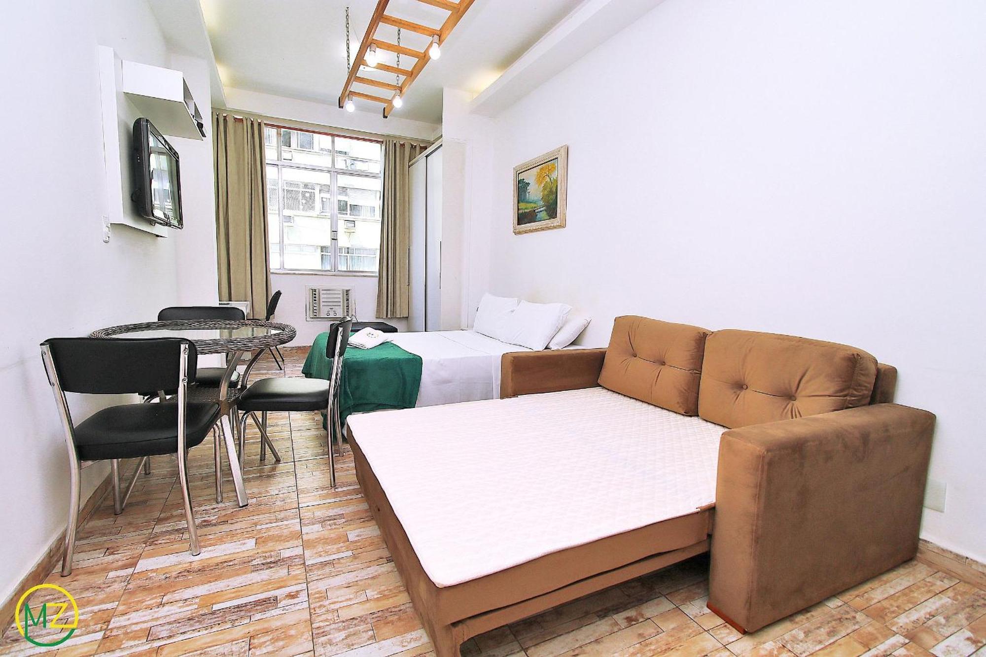 Studio Para 4 Pessoas Com Vista Mar Em Copacabana Rio de Janeiro Exterior foto